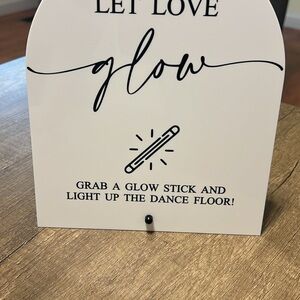 Let Love Glow Sign